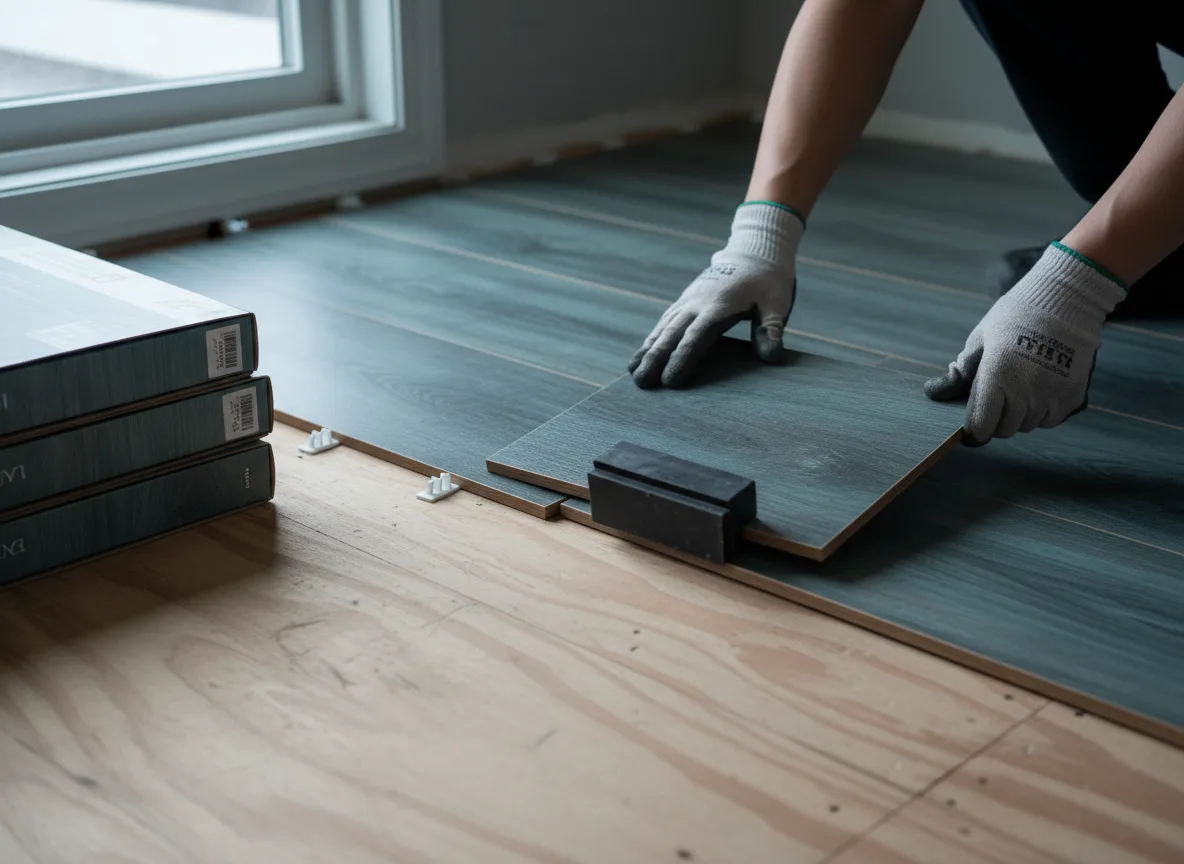 Luxury Vinyl Plank Installation company in Oakley, KS